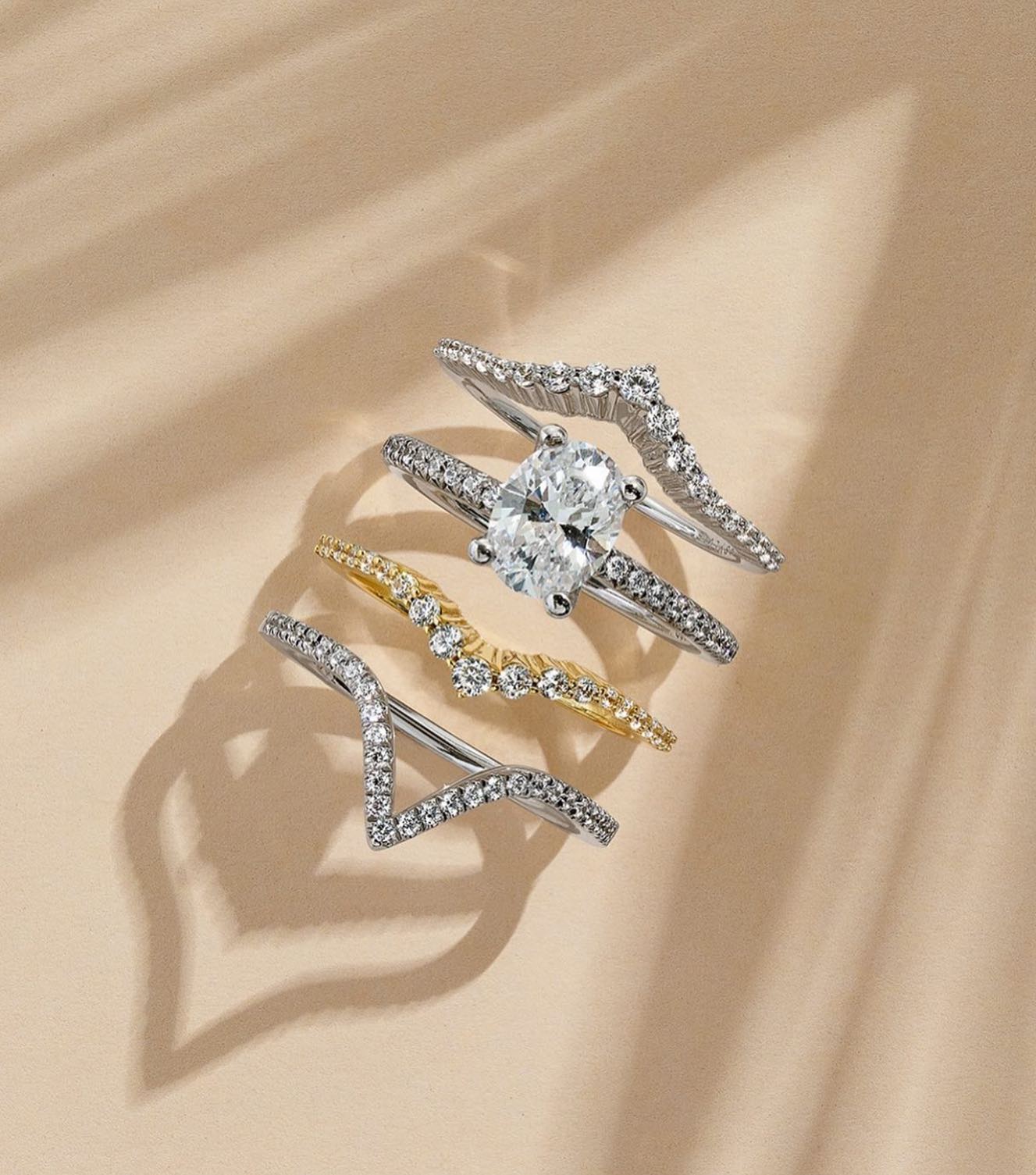 Unique gemstone engagement ring, tanzanite gold ring / Adonis | Eden Garden  Jewelry™